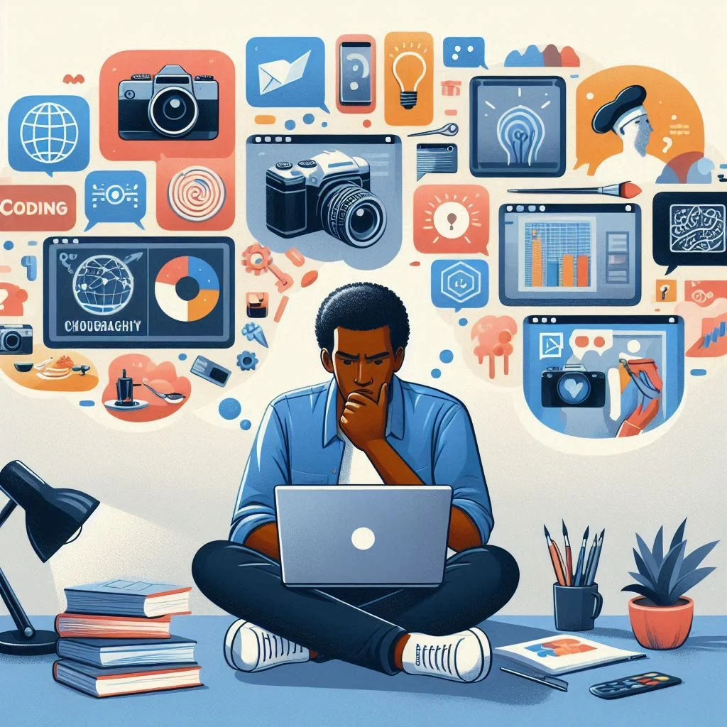 Choose online course step-by-step